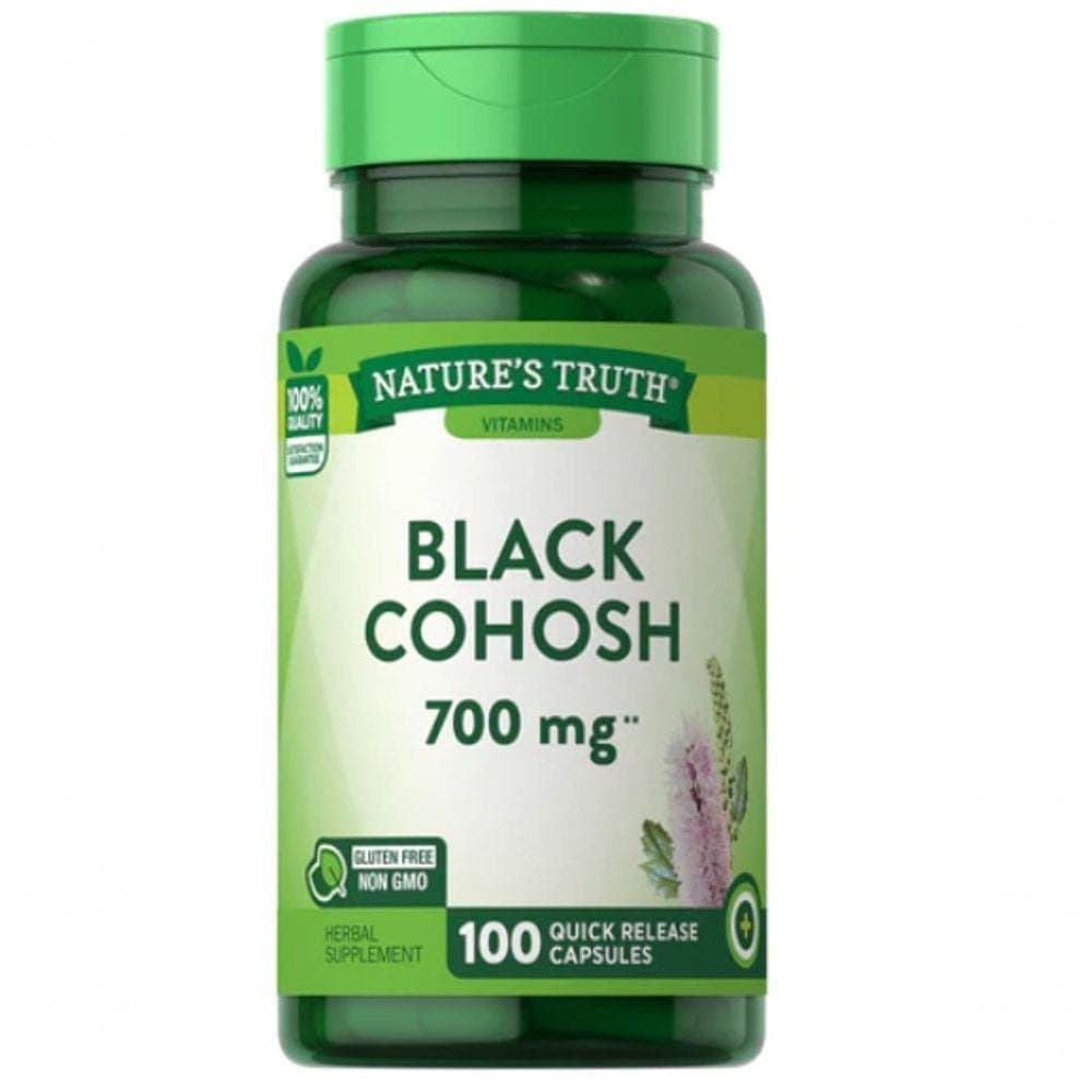 Nature's Truth Black Cohosh 700mg 100 Cápsulas – Suplementos