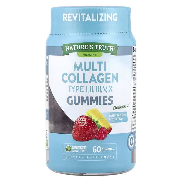 Natures Truth Multi Collagen 60 Gummy – Suplementos