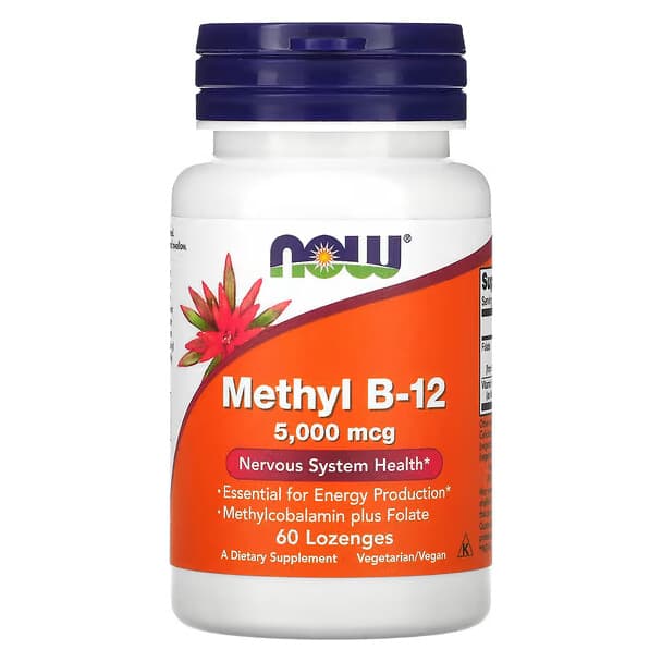NOW Methyl B-12 60 Cápsulas – Suplementos