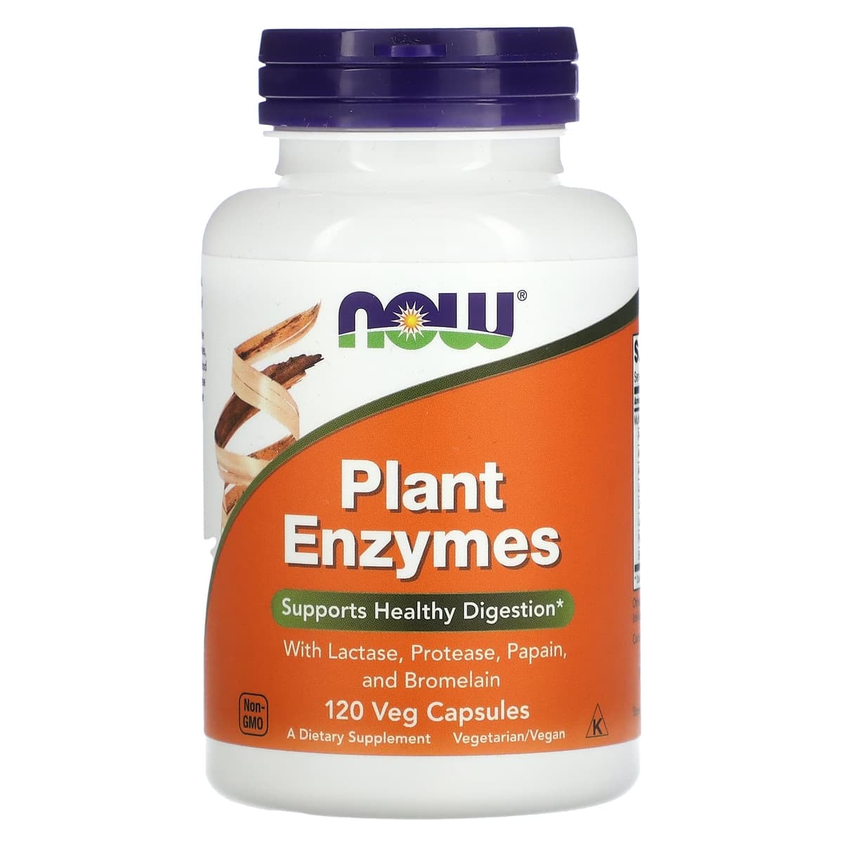 NOW Plant Enzymes 120 Cápsulas – Suplementos