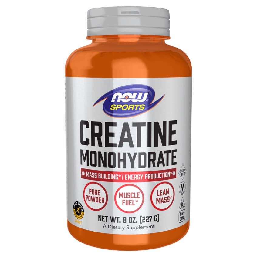 Now Sports Creatine Monohydrate 227g – Suplementos
