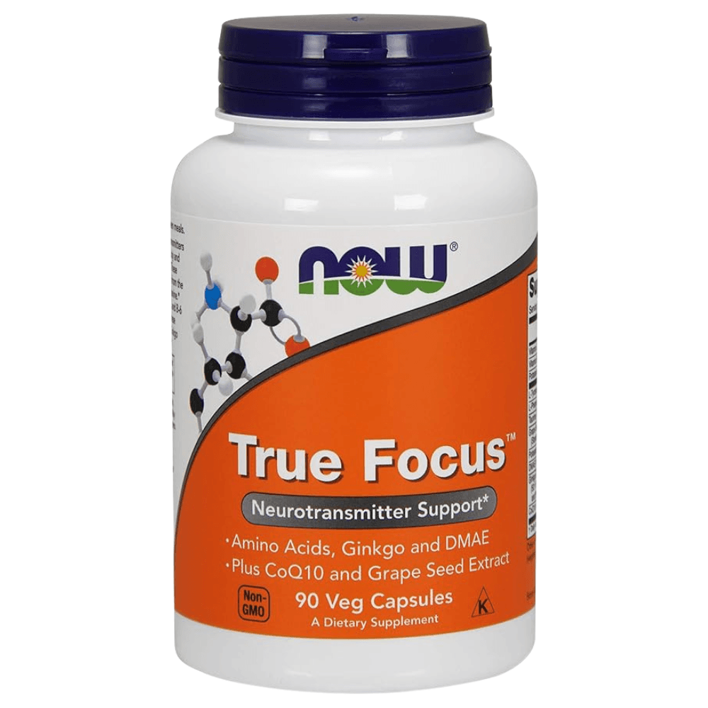 NOW True Focus 90 Cápsulas – Suplementos