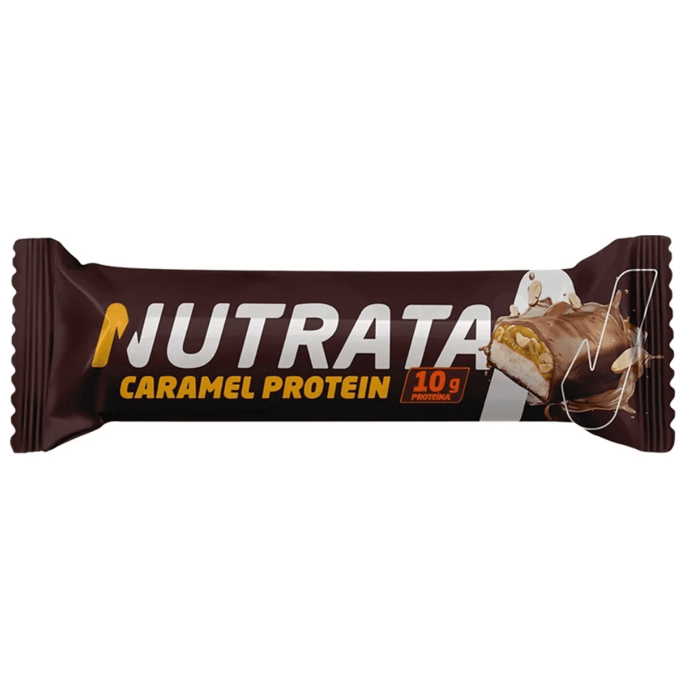 Nutrata Caramel Protein 45g Barrinha – Suplementos