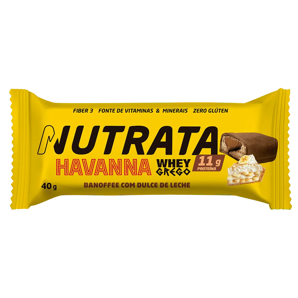 Nutrata Whey Grego Banoffee com Dulce de Leche 40g – Suplementos