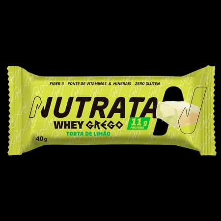 Nutrata Whey Grego Torta de  Limão 40g – Suplementos