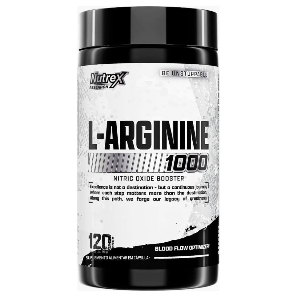 Nutrex Arginine 1000 120 Cápsulas – Suplementos