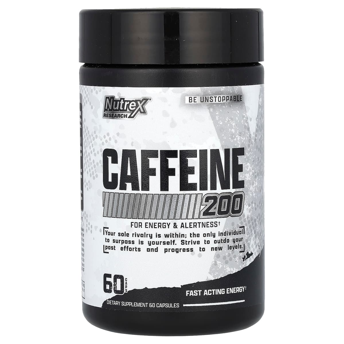 Nutrex Caffeine 200 Energy e Alertness 60 Cápsulas – Suplementos