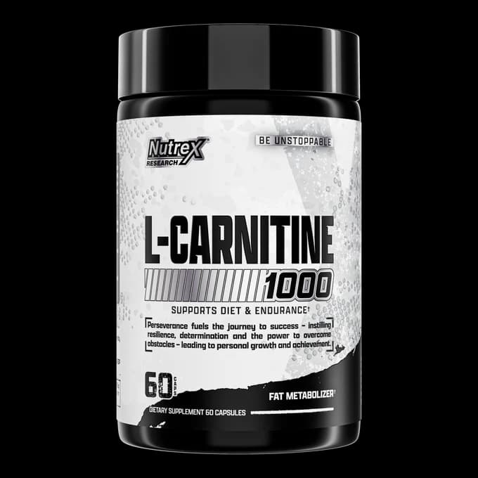 Nutrex Carnitine 1000 60 Cápsulas – Suplementos