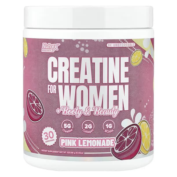 Nutrex Creatina Monohidratada For Women 323.98 g – Suplementos