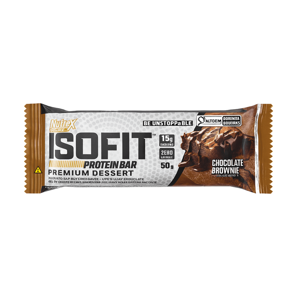 Nutrex Isofit Protein Bar Chocolate Brownie 50g – Suplementos