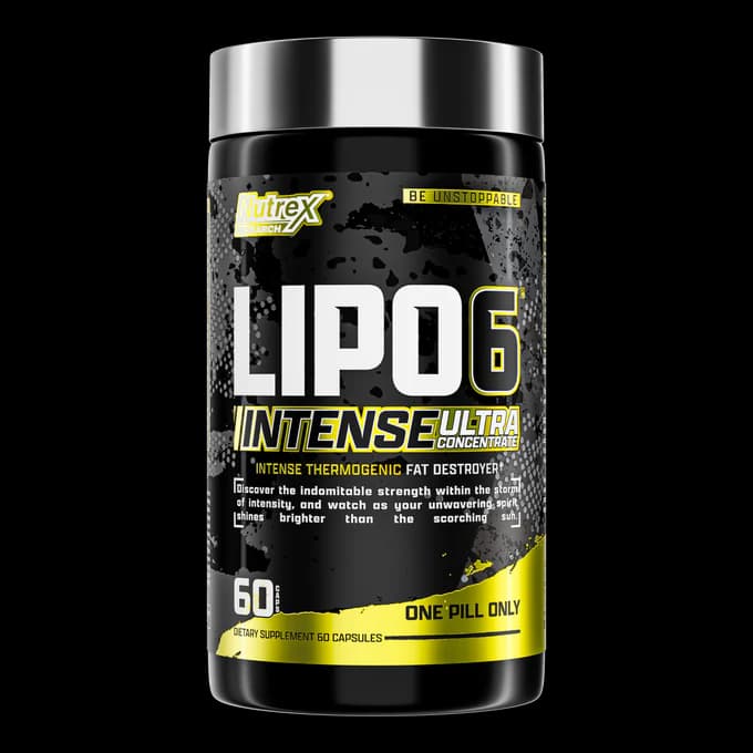 Nutrex Lipo 6 Black Intense Ultra 60 Cápsulas – Suplementos
