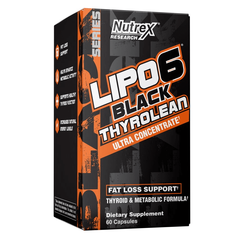 Nutrex Lipo 6 Black Thyrolean 60 Cápsulas – Suplementos