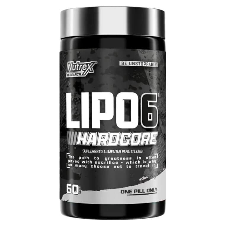 Nutrex Lipo 6 Hardcore  60 Cápsulas – Suplementos