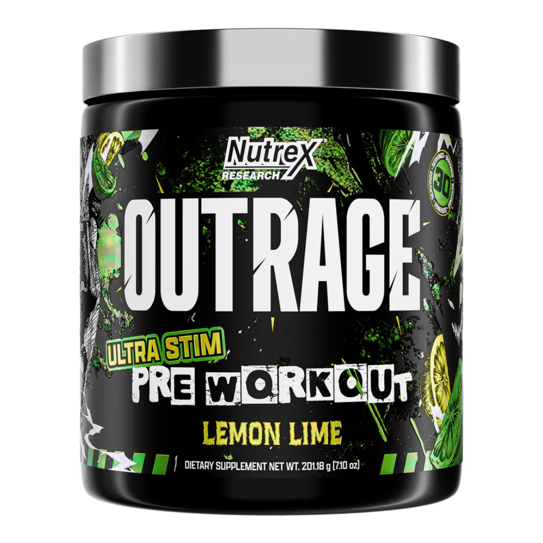 Nutrex Outrage Pré-Treino 220g – Suplementos