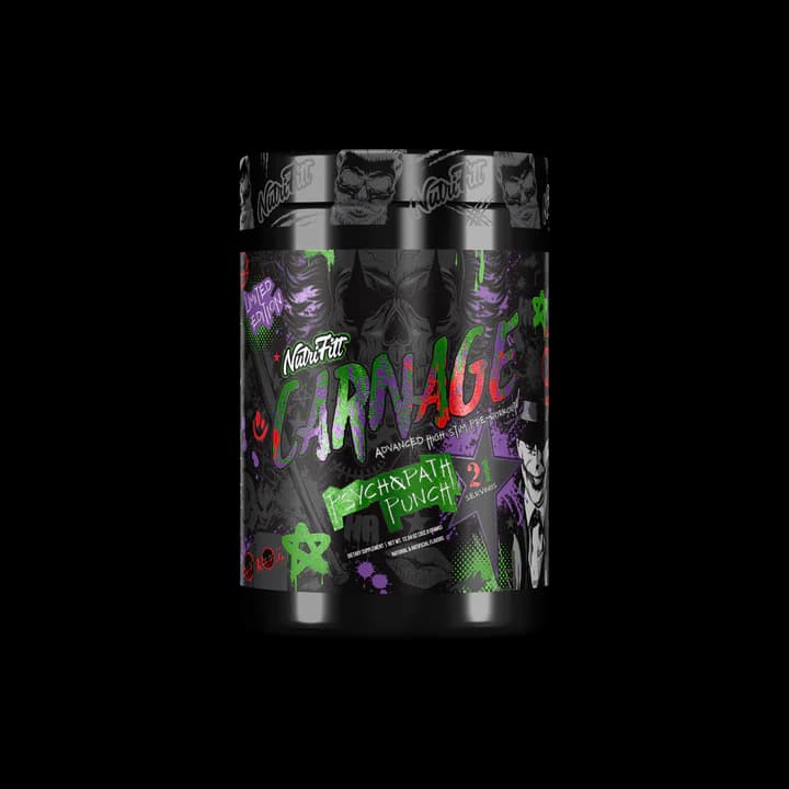 NutriFitt Carnage Psychopath Punch 352.8g – Suplementos