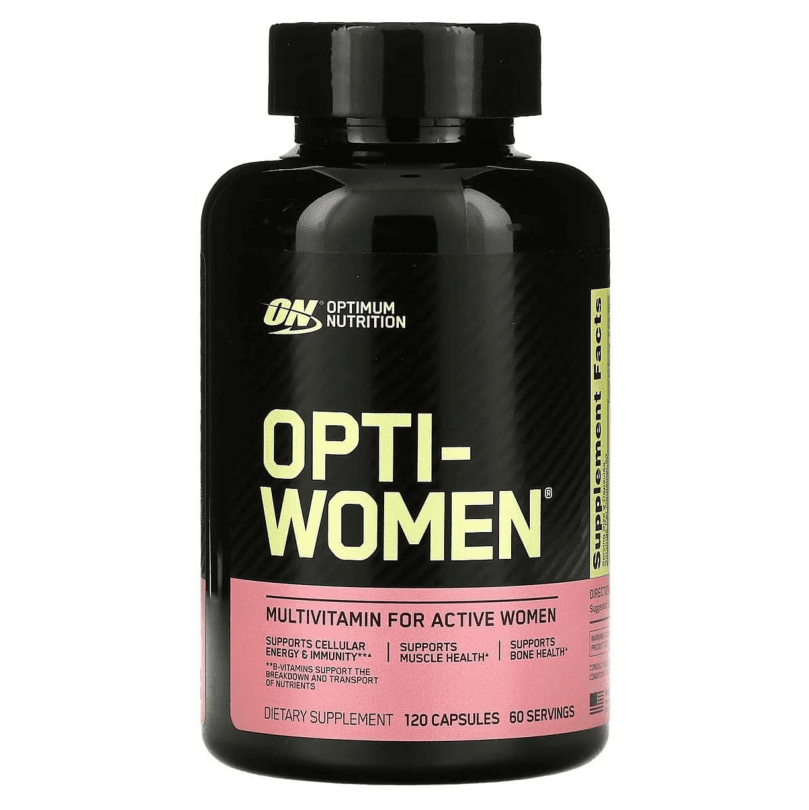 Optimum Nutrition Opti-Women 120 Cápsulas – Suplementos