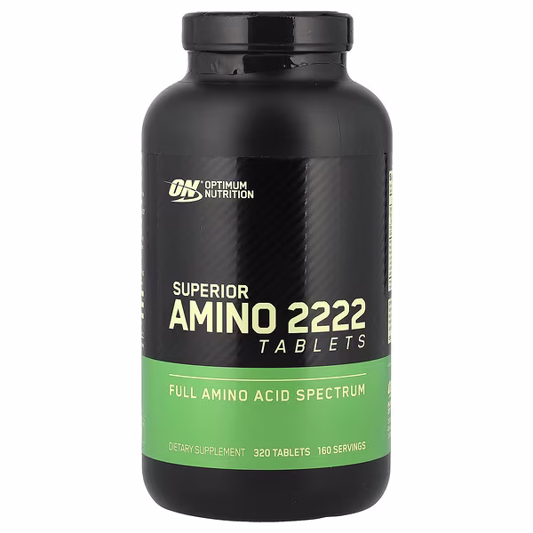 Optimum Nutrition Superior Amino 2222 320 cápsulas – Suplementos