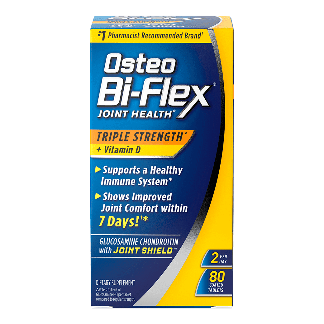Osteo Bi-Flex Triple Com Vitamina D 80 Cápsulas – Suplementos