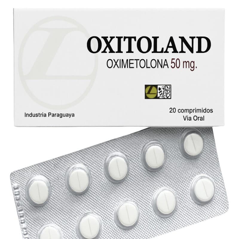 Oxitoland 50mg – 20 Comprimidos – Anabolizantes