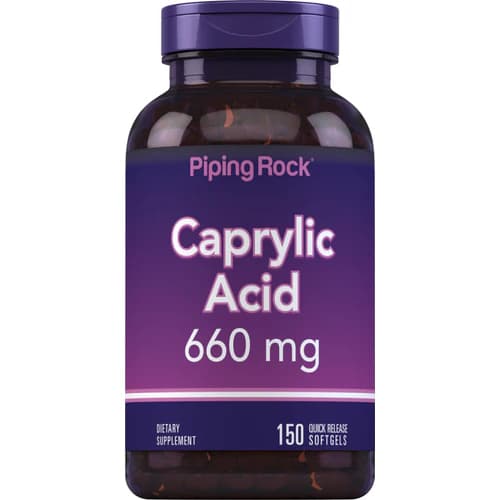 Piping Rock Ácido Caprílico 660 mg 150 Cápsulas – Suplementos