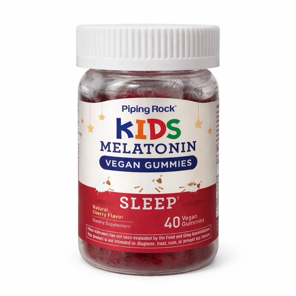 Piping Rock KIDS Melatonin 40Gummies – Suplementos