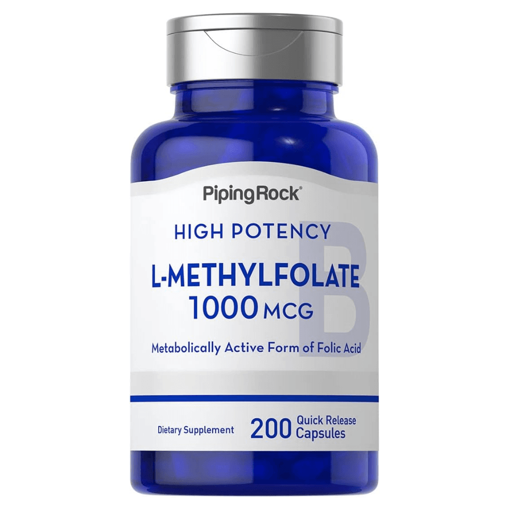 Piping Rock L-Methylfolate 1000MCG 200caps – Suplementos
