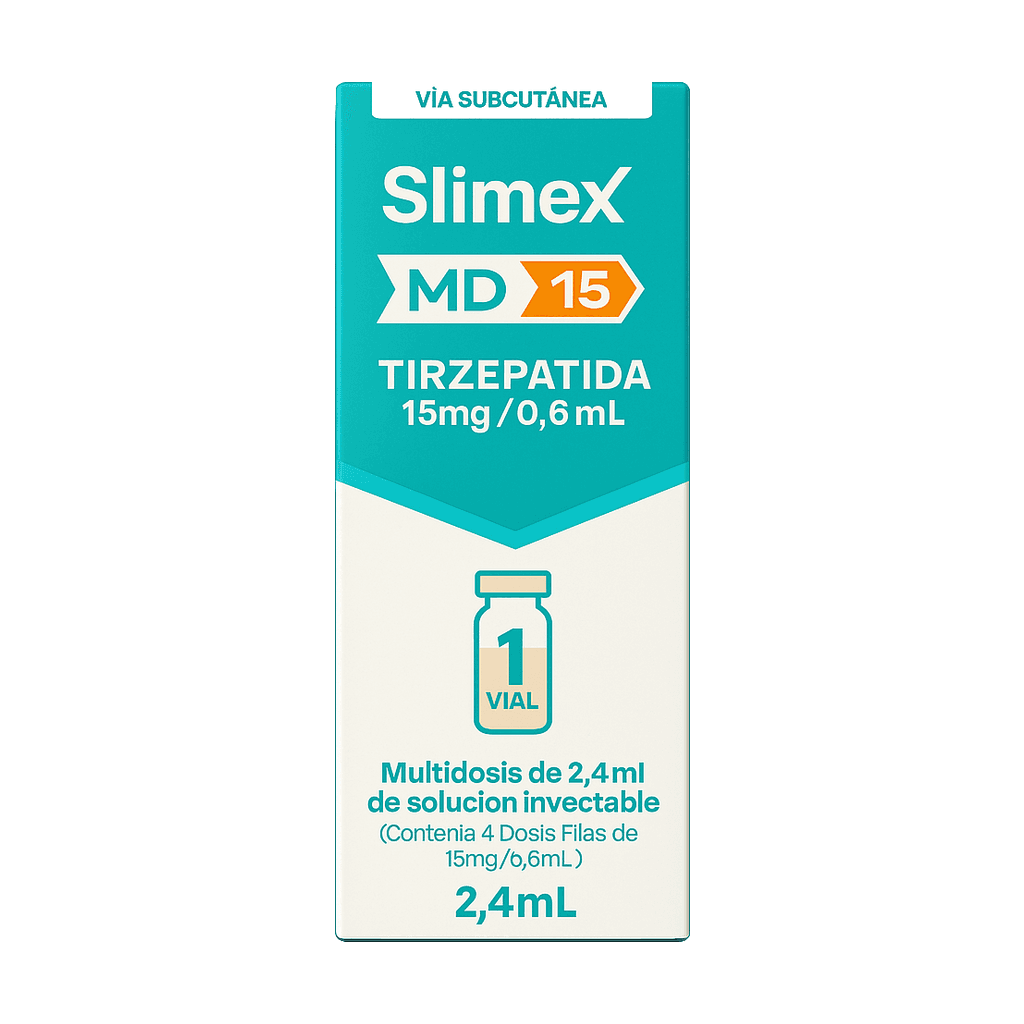 Slimex 15mg MD 1 Ampola Tirzepatida – Tirzepatida