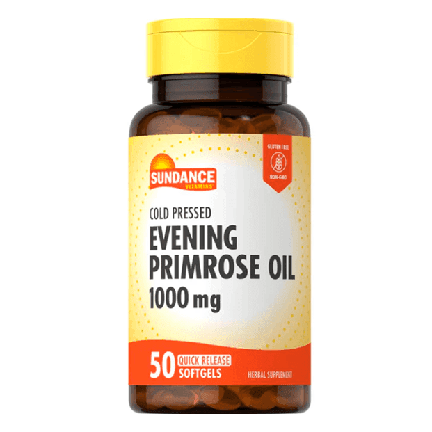 Sundance Evening Primrose Oil 1000mg 50 Cápsulas – Suplementos