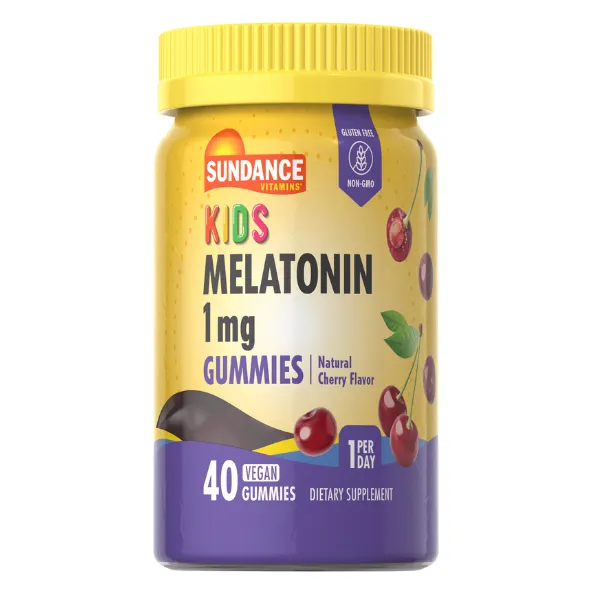 Sundance Melatonina KIDS 1mg 40 Gomas – Suplementos