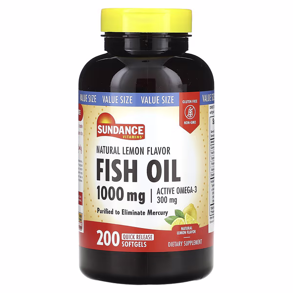 Sundance Ômega 3 1000g 200 Cápsulas – Suplementos