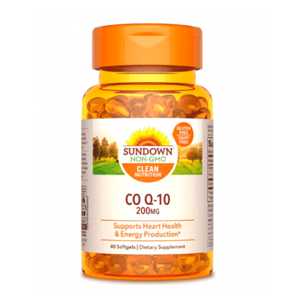 Sundown CO Q-10 200mg 40 cápsulas | Coenzima – Suplementos