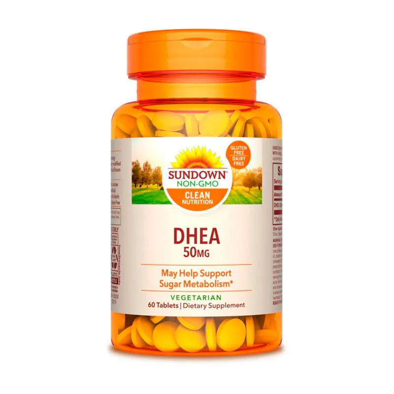 Sundown DHEA 50mg 60 caps – Suplementos