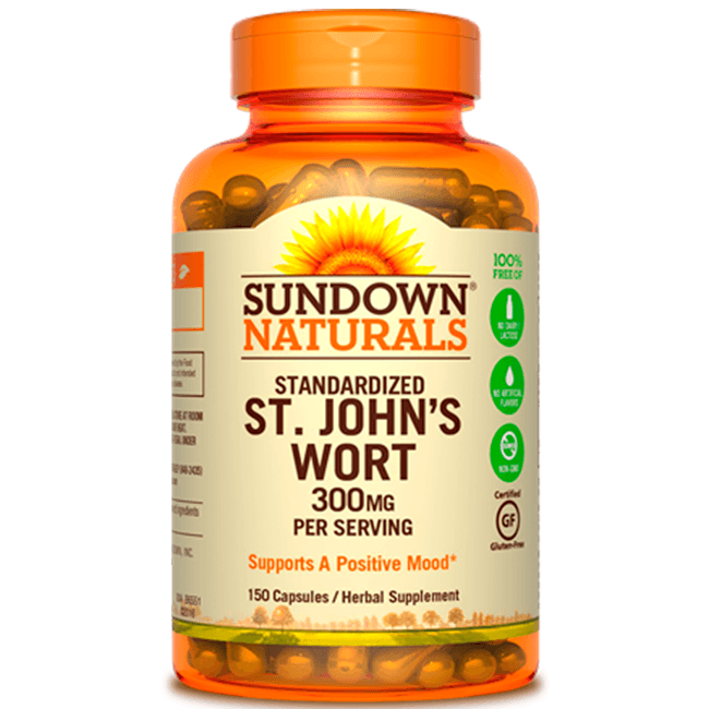 Sundown Erva de São João 300mg 150Caps – Suplementos