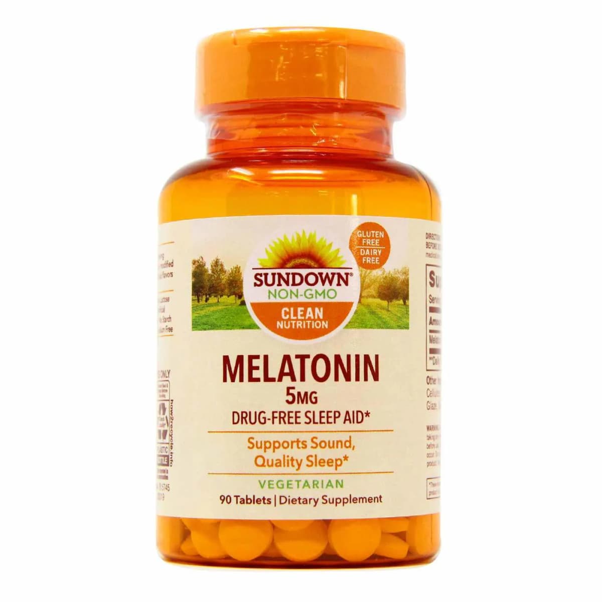 Sundown Melatonina 5mg 90 Cápsulas – Suplementos