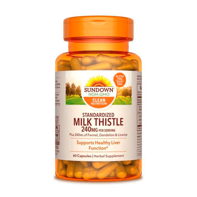 Sundown Milk Thistle 60 cápsulas – Suplementos