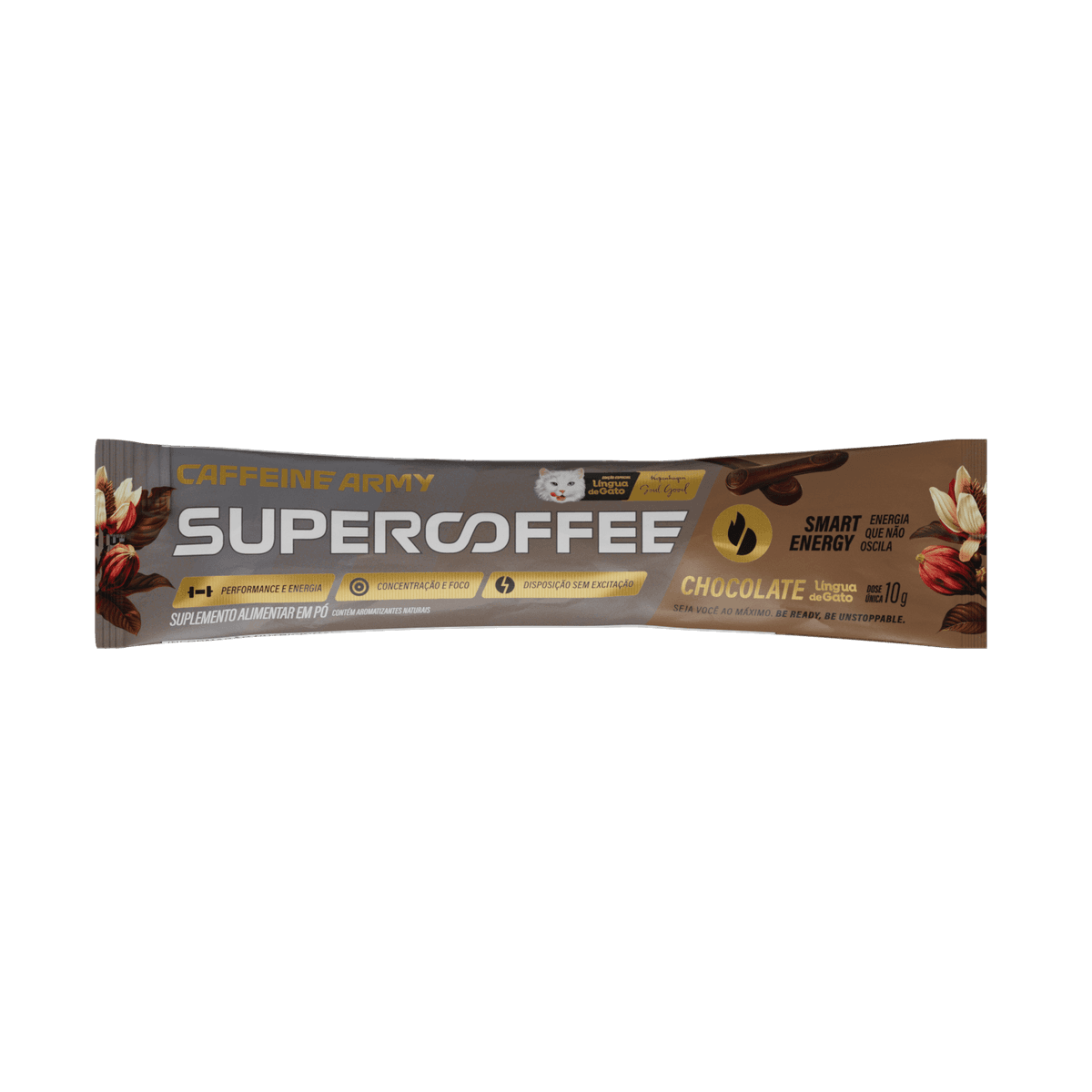 SupperCoffee TO GO 3.0 Lingua de Gato Sache – Suplementos