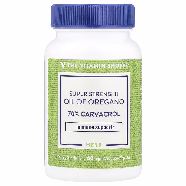 The Vitamin Aceite de Orégano 45 mg 60 cápsulas – Suplementos