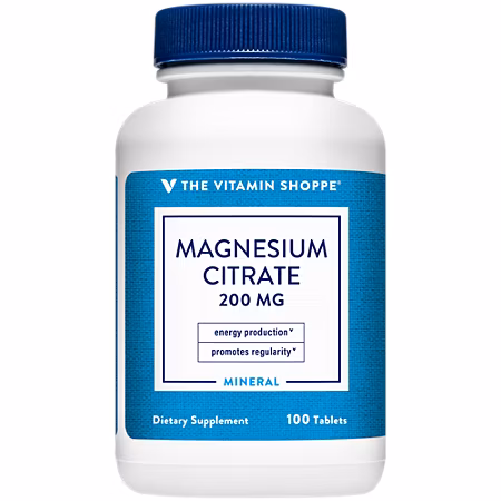 The Vitamin Citrato de Magnesio 200 mg 100 cápsulas – Suplementos