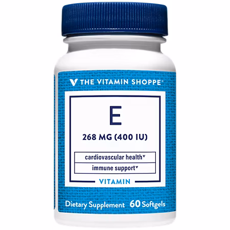 The Vitamin E 400iu 268 mg 60 cápsulas – Suplementos