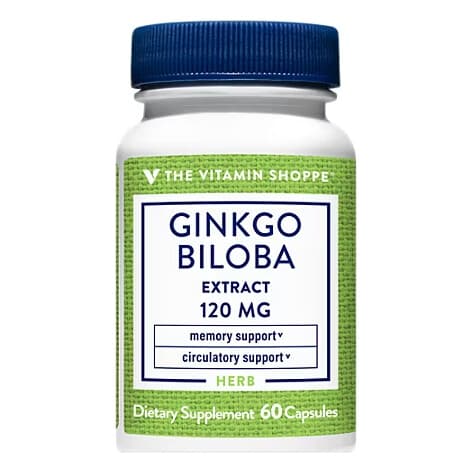The Vitamin Ginkgo Biloba 120mg 60 cápsulas – Suplementos
