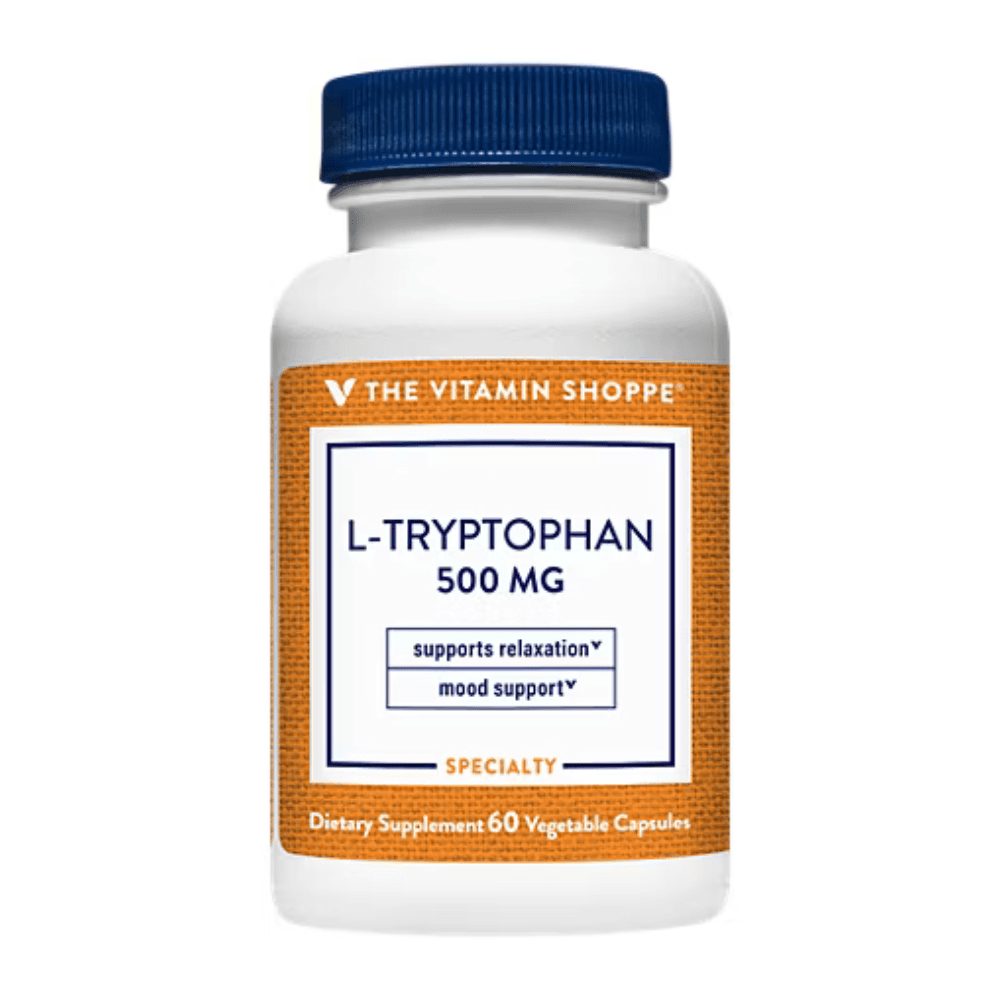 The Vitamin L-Tryptophan  500 mg 60 cápsulas – Suplementos