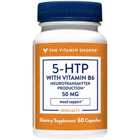 The Vitamin Shoppe 5-HTP 50mg 60 cápsulas – Suplementos