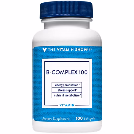 The Vitamin Shoppe B-Complex 100 softgels – Suplementos