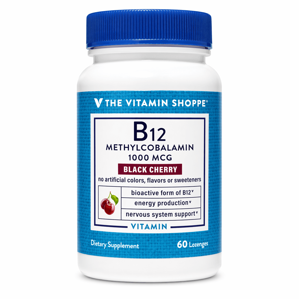 The Vitamin Shoppe B12 Methylcobalamin – Suplementos