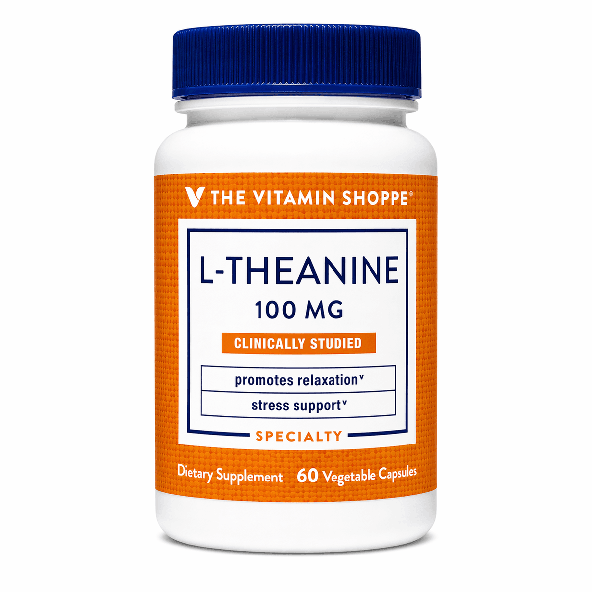 The Vitamin Shoppe L-Theanine 100mg – Suplementos