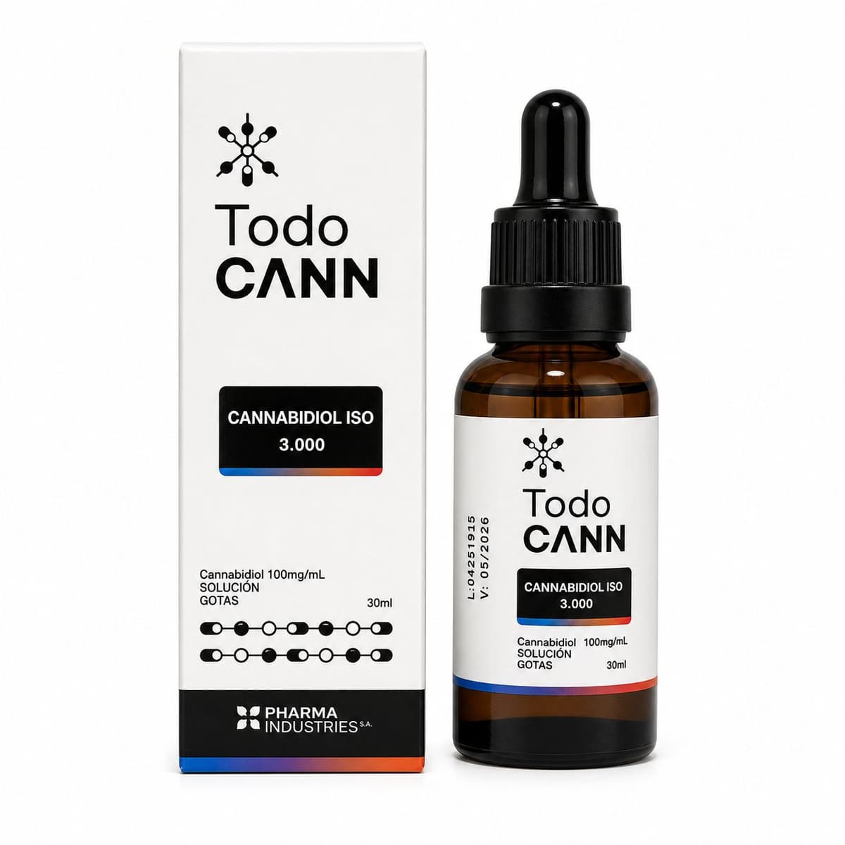 Todo CANN Cannabidiol ISO 1.500mg 30ml | Canabidiol – Suplementos