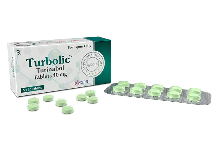 Turinabol Turbolic 10mg – 50 Comprimidos – Anabolizantes