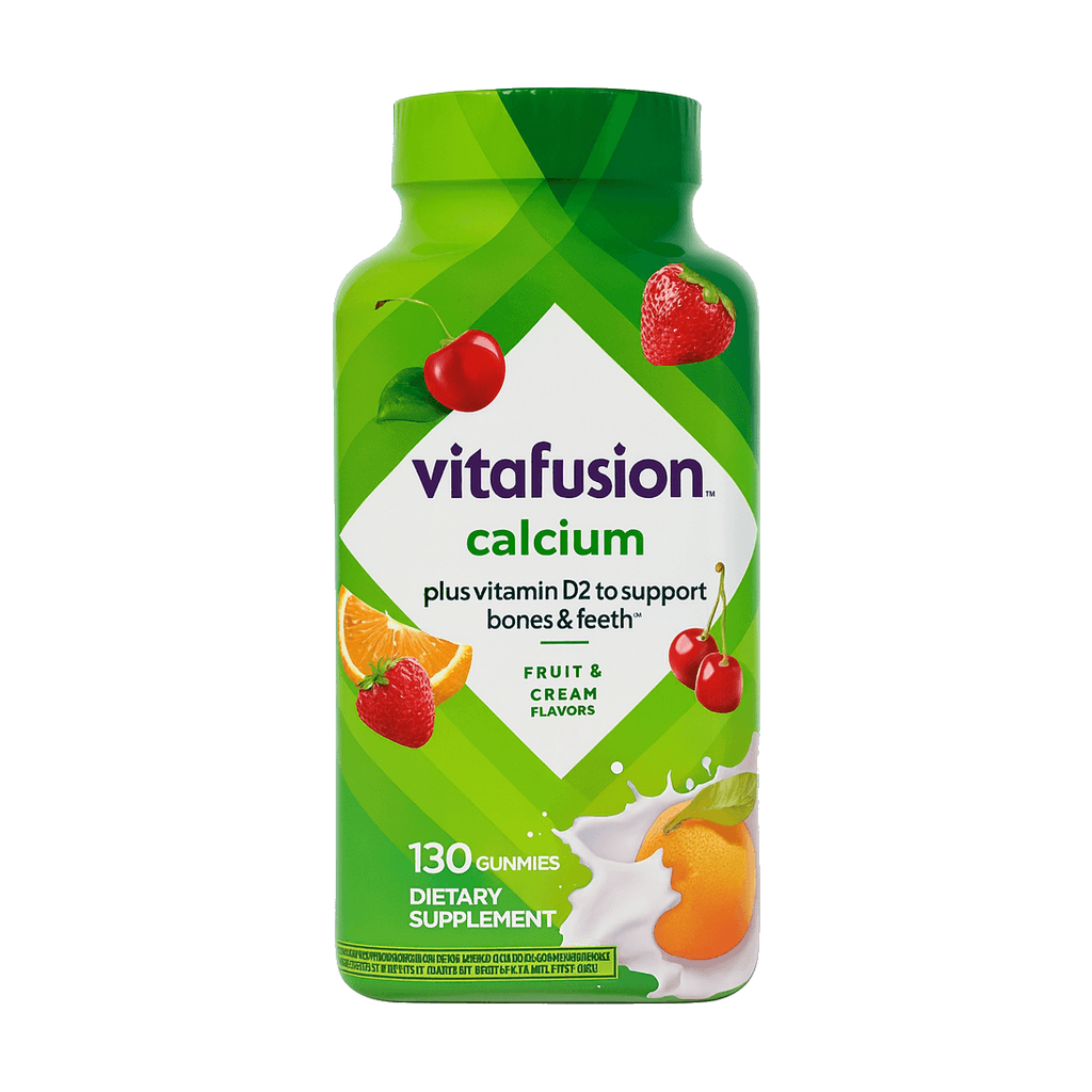 Vitafusion Calcium 130 Gummies – Suplementos