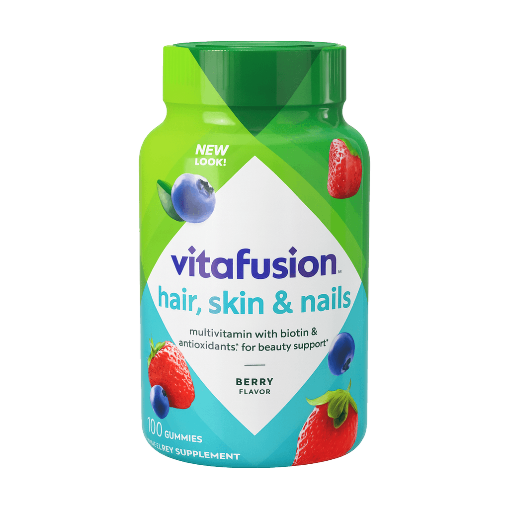 Vitafusion Hair, Skin & Nails 100 Gummies – Suplementos