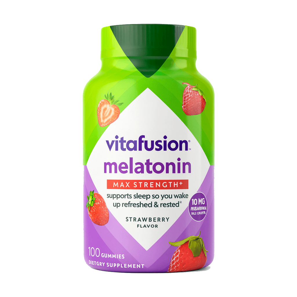 Vitafusion Melatonina Max Strength 100 Gummies – Suplementos
